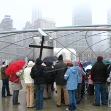 First stop at Millennium Park