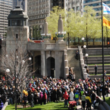 Second Stop, Veterans Memorial