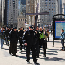 Walking on Wacker Drive
