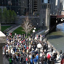 Second Stop, Veterans Memorial (Riverwalk @ State/Wacker)