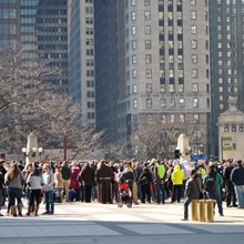 Third stop - Tribune Plaza