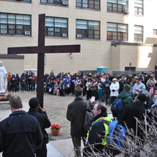 At Holy Name Cathedral