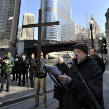 Second Stop, Veterans Memorial (Riverwalk @ State/Wacker)